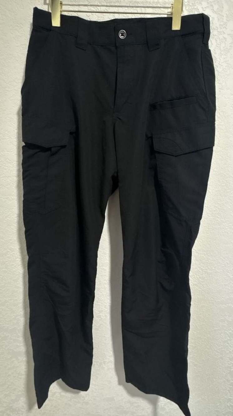 5.11 Tactical Cargo Pants Size 34x32 Black Ripstop